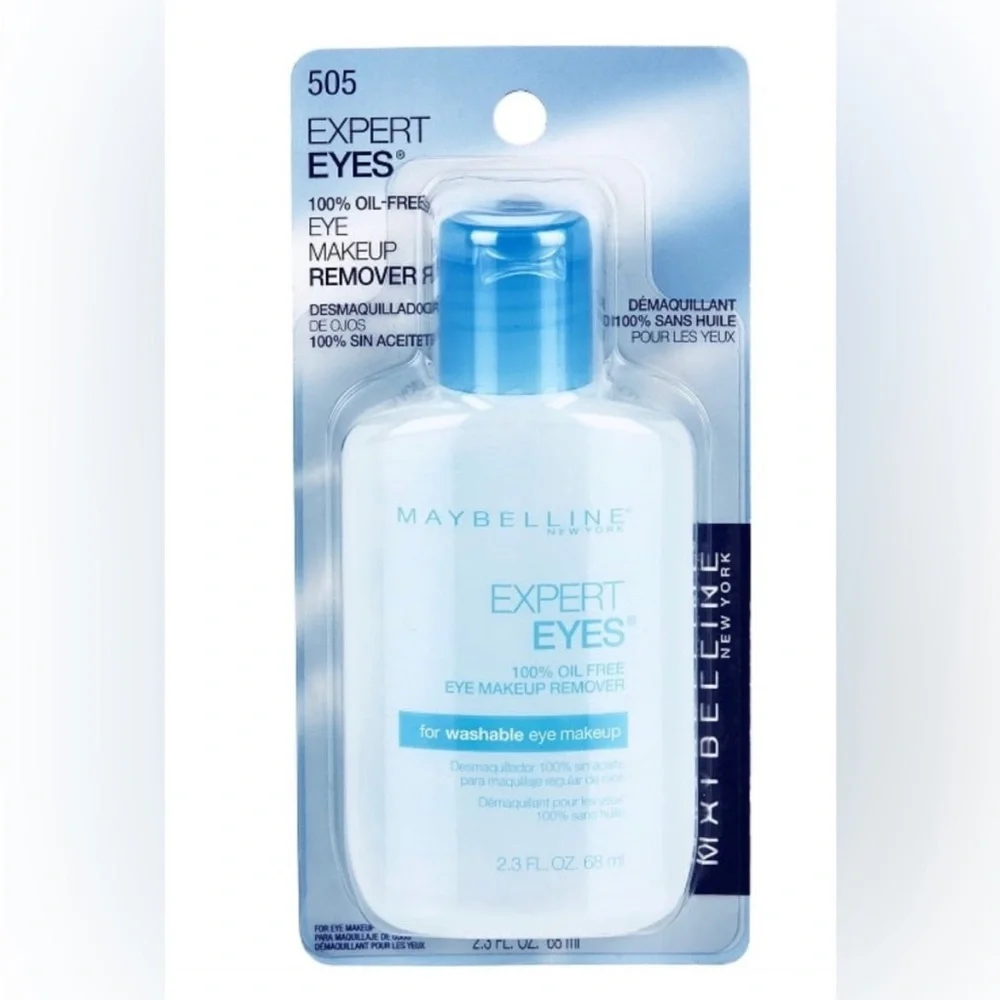 NEW 505 Maybelline Expert Eyes - 100% Oil-Free Eye Makeup Remover
